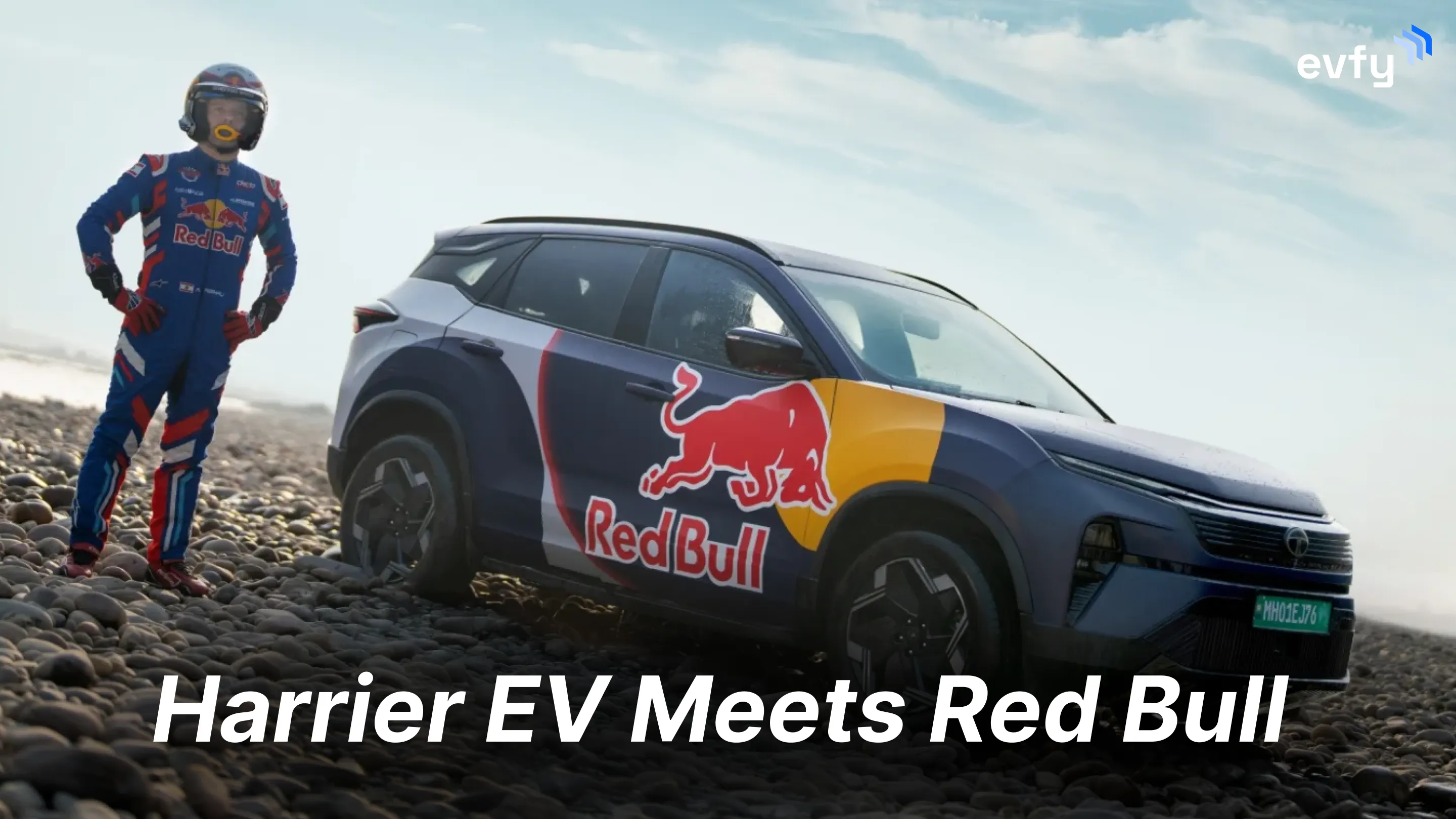 Red Bull X Tata Motors: Harrier EV Goes Wild!